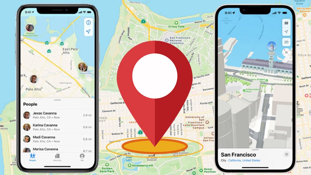 cách định vị iphone
